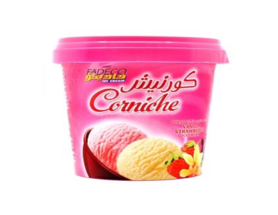 Fadeco Corniche Vanilla and Strawberry Ice cream Cup