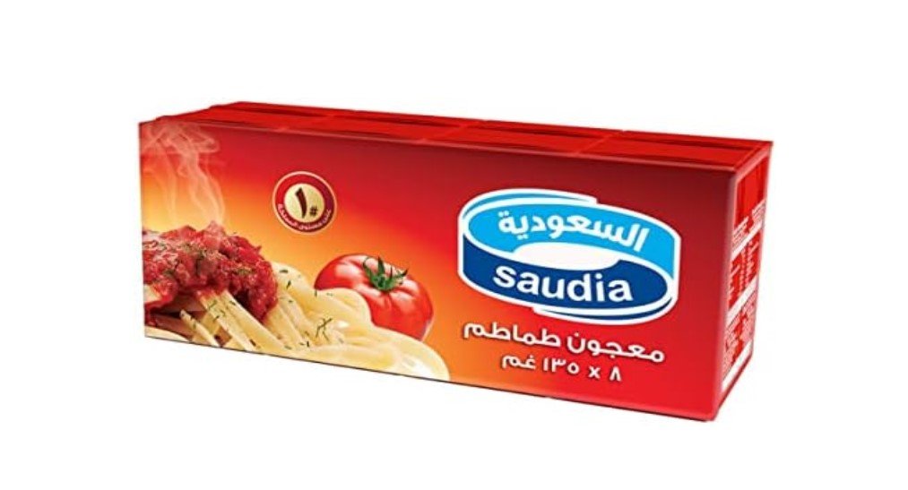 Tomato paste Alsudiah 8×135g