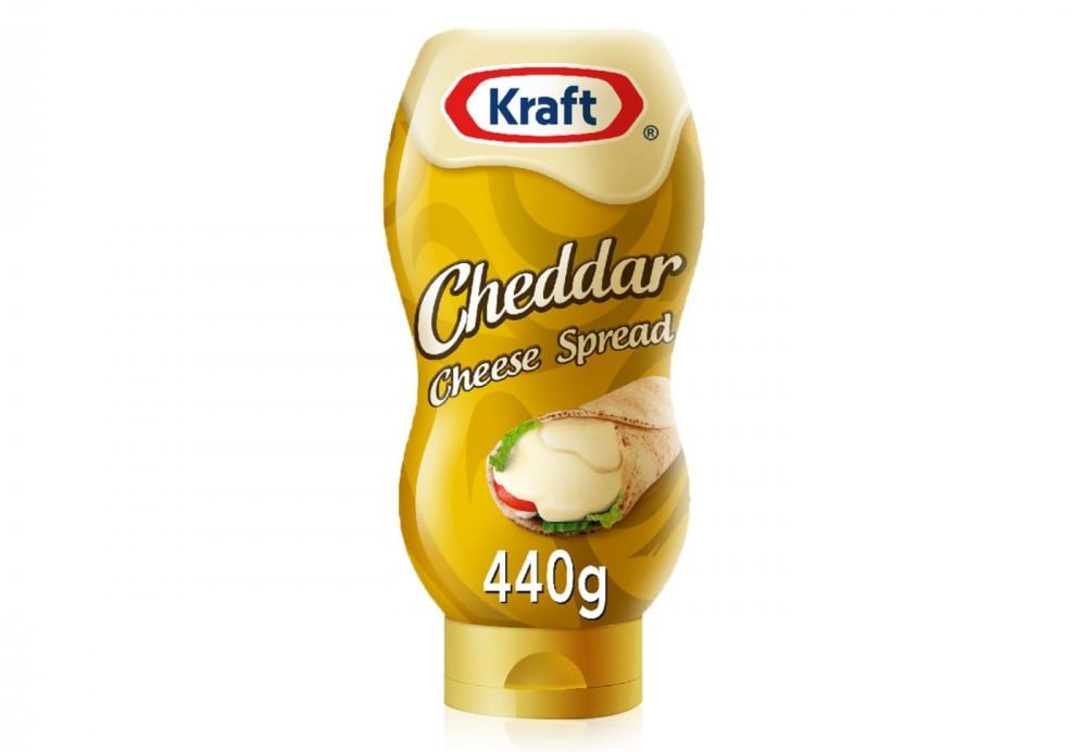 Kraft Cheddar Cheese Sequeeze 440 ml